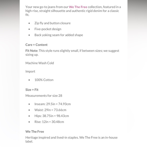 We the Free Pacifica Straight-Leg Jeans - Picture 5 of 5